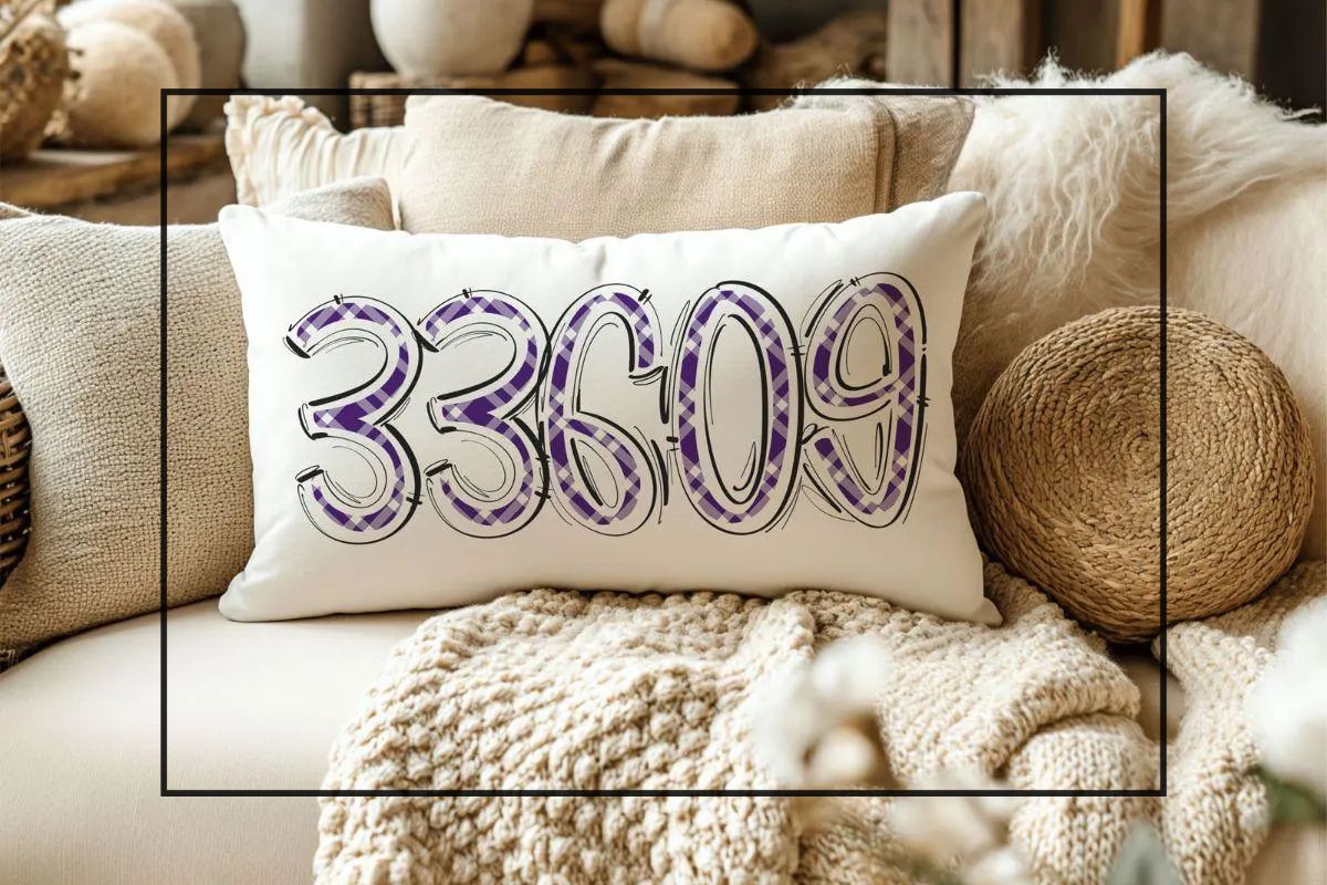 Zip Code Pillow