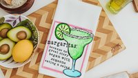 funny kitchen towels, pina colada bar towels, alcohol gifts for women, margarita bar decor, best friend birthday gifts for her, secret Santa