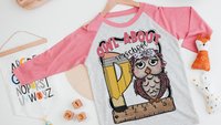 preschool graduation shirts for girls, pre k graduation gifts for granddaughter, owl shirts for kids, preschooler gifts, end of year student