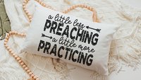 inspirational Christian lumbar throw pillows for couch religious decorative pillows for sofa, Bible study accessories, best gifts for her