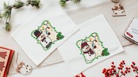 mr and mrs snowman kitchen towels for Christmas, holiday hosting decor home decor gift for couple, newlywed stocking stuffers for adults