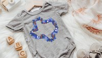 texas wildflower baby outfit girl, Texas state flower bluebonnet baby gifts for girls, Texas baby stuff, floral Texas baby theme clothing