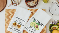 deviled eggs funny kitchen towels, guacamole gift, sassy gifts, safe word kitchen hand towels, smut reader gift, trendy Mothers day gifts