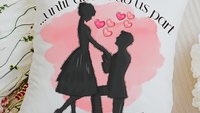 until death do us part wedding throw pillow for bed, unique engagement gifts for couple, bride and groom gifts, romantic throw pillows cover