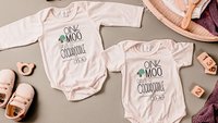 oink moo cockadoodle doo party outfit for baby girl coming home outfit, farm baby shower gift set, cute baby bibs, cow lovey blanket for