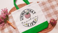 teacher life tote bag for books, cute teacher gifts for her, reusable shopping bag, preschool teacher appreciation gifts for women, eco
