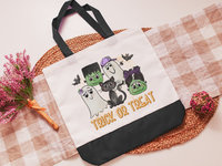 Trick or treat tote bag for kid