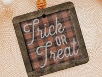 CapableByDesign trick or treat ornament