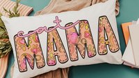 cat mama lumbar throw pillow for chair, cat gifts for cat lovers, cat mom gift, cat decor for home, new kitten gift, lumbar pillow cover