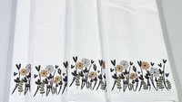 floral kitchen towels for all the seasons, wildflower kitchen items, gardener gifts for women, plant mom gift, botanical kitchen decor, new