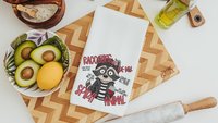 spirit animal funny kitchen towels for women, sarcastic gifts for her, raccoon kitchen hand towels for bathroom, raccoon gifts, sassy
