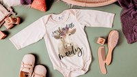 just a little moody floral cow baby clothes girl, cute cow gifts for baby girl coming home outfit, farm baby shower gift girl, funny cow
