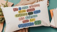 she is more precious than rubies Proverbs 3 15 Bible verse throw pillow for bed, inspirational Christian gifts for daughter, scripture throw