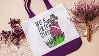 life is full of important choices golf tote bag for women, reusable shopping bag, cute golf gifts for her, lady golfer golfing tournament