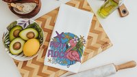 party like a flock star cute flamingo throw pillows funny kitchen towels for mom, tropical decor flamingo gifts for her, whimsical flamingo