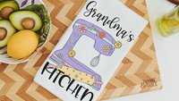 personalized moms kitchen towel for cooking party favors, custom name hand towel for gifting, baker gifts for her, home decor gift for women
