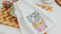personalized moms kitchen towel for cooking party favors, custom name hand towel for gifting, baker gifts for her, home decor gift for women