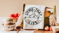 golf life golf towels for Dad, father in law fathers day gift for step dad, funny golf gifts for men, vacation home decor, golfer gifts for