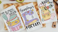 personalized moms kitchen towel for cooking party favors, custom name hand towel for gifting, baker gifts for her, home decor gift for women