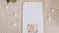 cute golf towel with grommet, golf bag towel for women, golf gifts for her, ball towel, lady golfer gifts, golfer towel, golfing gifts for