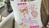 Kentucky throw pillow & towel 