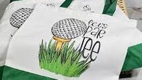 lets par tee golf tote bag for women, funny golf gifts for her, golf mom Mothers Day gifts for golfers, lady golfer gifts, reusable shopping