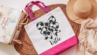 personalized soccer tote bag with name, 2026 high school graduation gifts for girls, 2026 senior night soccer gifts for teen girls, end of