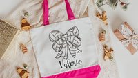 personalized volleyball tote bag with name, 2026 high school graduation gifts for daughter, 2026 volleyball senior night gifts for girls