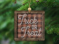 CapableByDesign trick or treat ornament