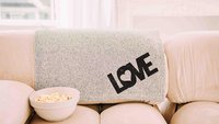 love throw blanket for bed, cute Valentines blankets for boyfriend, cozy Valentines day gifts for girlfriend, snuggle blanket for couples