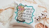 learn to jump in the puddles Spring throw pillows for couch, inspirational pillow to my daughter, whimsical kids reading nook decor, trendy