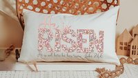 he is risen throw pillow for bed, Luke 24 6 Bible verse lumbar pillow cover 12x20, godmother gift from goddaughter, Christian gifts for best
