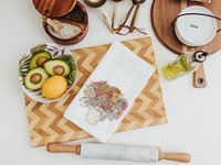 Muted Floral Bouquet Kitchen Towel