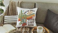 you yee’d your last haw southwestern throw pillow cover 18 x 18, sassy pillow for dorm, funny gifts for best friend, college dorm decor girl