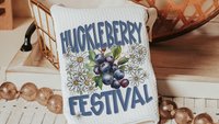 berry kitchen towel for summer, fruit kitchen decor, huckleberry gift set, huckleberry decor, cottagecore hand towel, bilberry blueberries