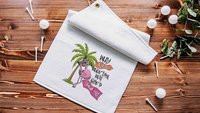 born to stand out flamingo golf towel with hook, cute golf bag accessories for her, golfer bff gifts for women, golf ball towel with grommet