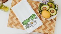 pickle festival pickle kitchen towels for mom, gardening gifts for women, pickle themed gifts, funny kitchen decor, cute hand towels guest