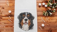 Bernese mountain dog golf towel Christmas gifts for golfers, golf stocking stuffers, golf bag towel dog lover gifts for adults, golfing gear