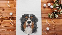 Bernese mountain dog golf towel Christmas gifts for golfers, golf stocking stuffers, golf bag towel dog lover gifts for adults, golfing gear