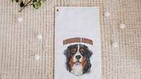 Bernese mama golf towel dog gifts for women, Bernese mountain dog Christmas gifts for golfers, golf stocking stuffers, golf mom golfing gear