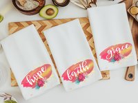 Hope grace faith inspirational kitchen towels 