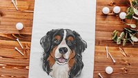 Bernese mountain dog golf towel Christmas gifts for golfers, golf stocking stuffers, golf bag towel dog lover gifts for adults, golfing gear