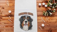 Bernese mama golf towel dog gifts for women, Bernese mountain dog Christmas gifts for golfers, golf stocking stuffers, golf mom golfing gear