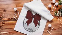 personalized golf coquette golf towels for women, maroon school spirit accessories, cute golf gifts for ladies for golf bags, golf Christmas