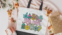 mom mom to be tote bags for grandma, mom mom Christmas gifts for MIL, pastel Christmas cosmetic bag for women, mom mom gift, Christmas tote