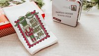 Nuts about Christmas nutcracker throw pillow for couch, coquette Christmas kitchen towels for friends, grand millennial Christmas decor for