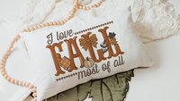 I love fall most of all fall lumbar decorative pillows for couch, fall host gift, autumn pillow covers 12x20, pumpkin season decorations
