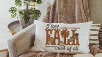I love fall most of all fall lumbar decorative pillows for couch, fall host gift, autumn pillow covers 12x20, pumpkin season decorations