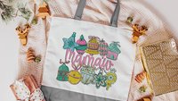 Mamaw tote bag for knitting projects, Mamaw Christmas gifts for mother in law, cute Christmas tote bags for holding gifts, new Mamaw gift