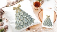 oyster shell Christmas tree ornament handmade, oyster Christmas ornament gift best sellers, trendy Christmas gifts for beach lovers, coastal